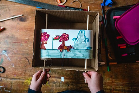 Moving Cinema Cardboard Project