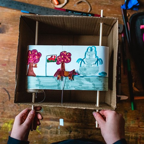 Moving Cinema Cardboard Project