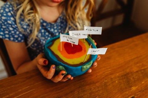 Layers of the Earth Model