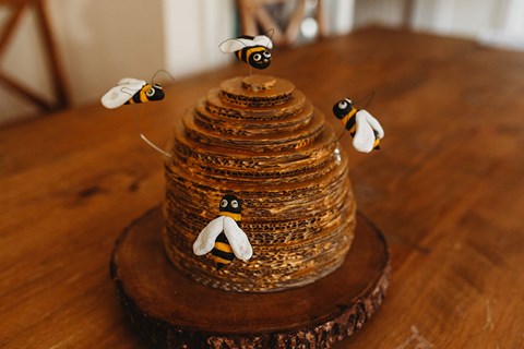 Diy Beehive with Bees!