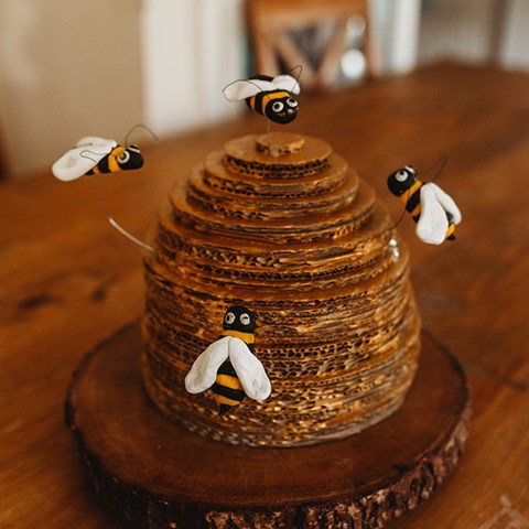 Diy Beehive with Bees!