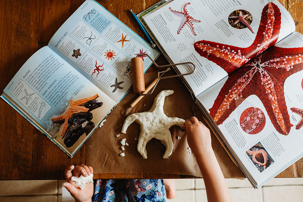 Salt dough Starfish