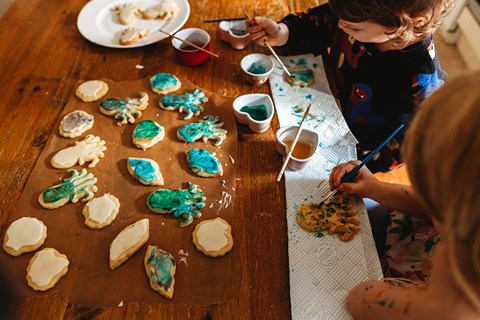 Sea Themed Sugar Cookies