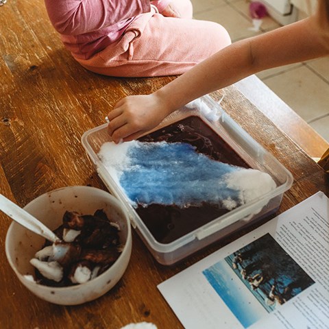 Learning About Bodies Of Water! DIY Oil Spill