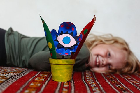 Yayoi Kusama Inspired Flower