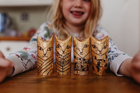 Mummified Cats!